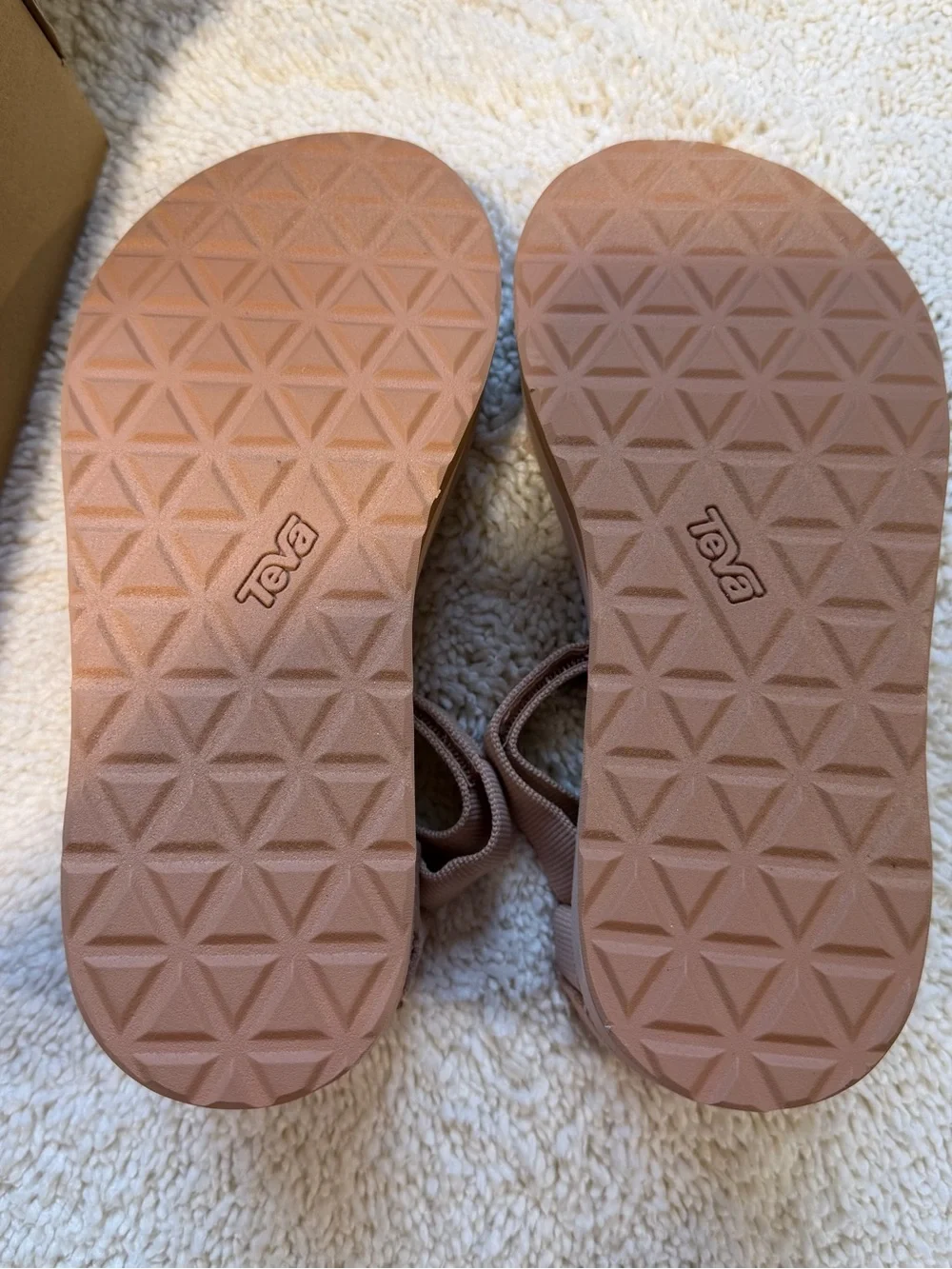 Teva Women's Flatform Sandal in Blush Pink